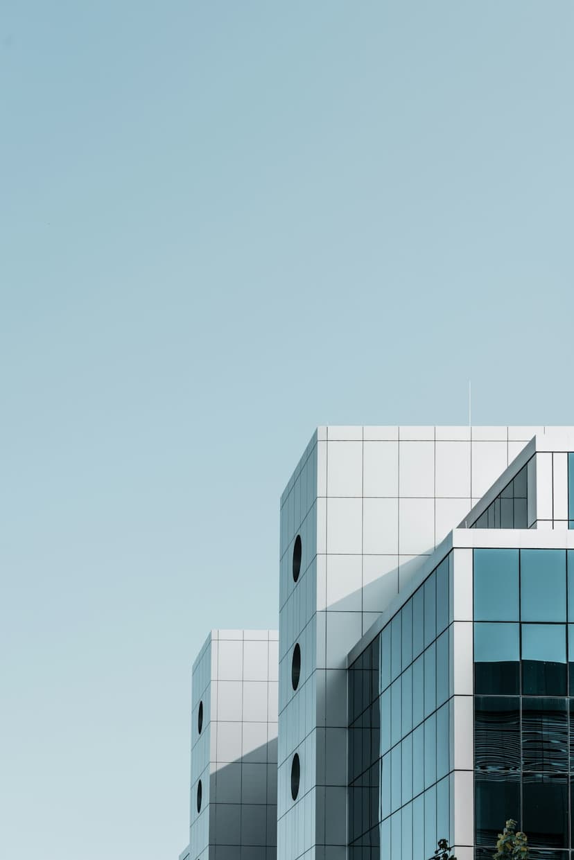 Clean office building